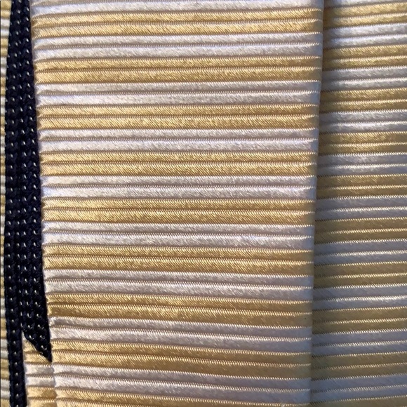 Tommy Hilfiger Men’s Tie NWT Silk Yellow - Picture 7 of 9